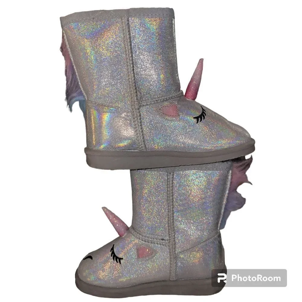 Fab kids unicorn boots ^